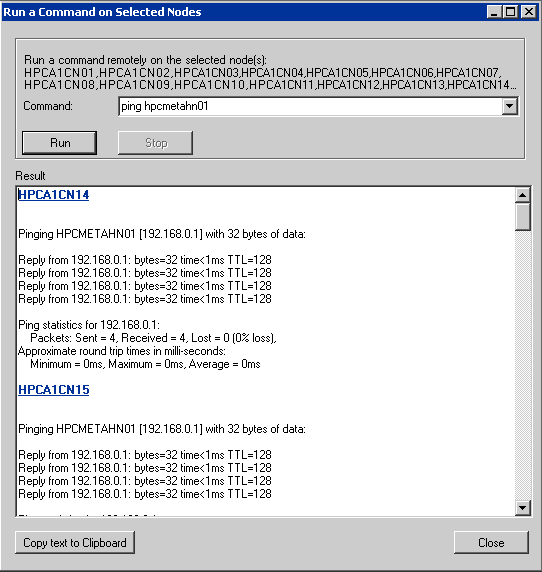   Windows Compute Cluster Server