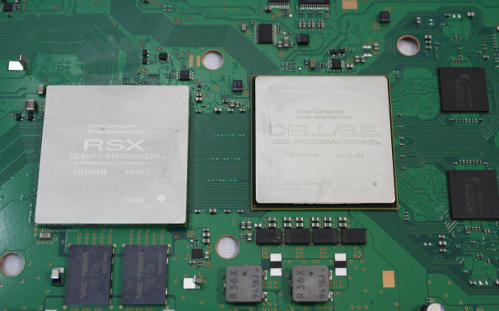 nVidia RSX  IBM Cell PS3 Slim